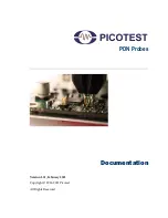 Предварительный просмотр 1 страницы Picotest P2102A Documentation