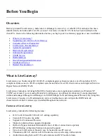 Preview for 3 page of PictureTel LIVE GATEWAY 3.1 Installation Manual