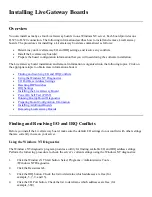 Preview for 9 page of PictureTel LIVE GATEWAY 3.1 Installation Manual