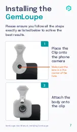 Предварительный просмотр 7 страницы Picup Media GemLoupe User Manual
