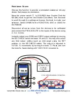 Preview for 26 page of PIE 820-ELITE Operating Instructions Manual