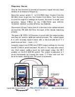 Preview for 30 page of PIE 820-ELITE Operating Instructions Manual