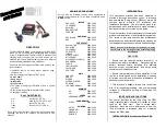 PIE GM12-POD/S Operation Manual preview