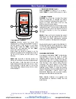 Preview for 2 page of PIE PIECAL 211 Operating Instructions Manual