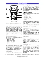 Preview for 2 page of PIE PIECAL 541 Operating Instructions Manual