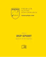 PIEPS DSP SPORT Quick Start Manual preview