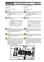 Preview for 81 page of Pieralisi MAIOR 1 HS Information For Use