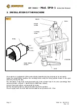 Preview for 4 page of Piergiacomi DPB-1 Instruction Manual