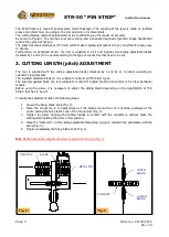 Preview for 3 page of Piergiacomi STR-50 Instruction Manual