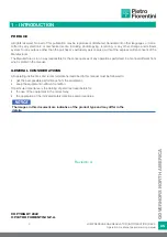 Preview for 3 page of PIETRO FIORENTINI 30051 Operation And Maintenance Manual