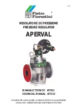 PIETRO FIORENTINI APERVAL Technical Manual preview