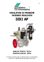 PIETRO FIORENTINI DIXI AP Technical Manual preview