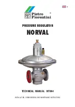 Preview for 1 page of PIETRO FIORENTINI NORVAL Installation, Commisioning And Maintenance Instructions