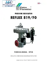 Preview for 1 page of PIETRO FIORENTINI REFLUX 819/FO Technical Manual