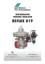 Preview for 1 page of PIETRO FIORENTINI REFLUX 819 Technical Manual