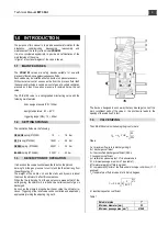 Предварительный просмотр 5 страницы PIETRO FIORENTINI VS/AM 58 Technical Manual