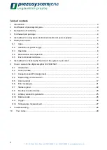 Preview for 2 page of piezosystem jena NV200/D NET Instruction Manual