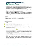 Preview for 8 page of piezosystem jena NV40/1CLE Instruction Manual