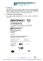 Preview for 4 page of piezosystemjena 12V40 Series Instruction Manual