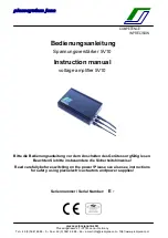 Preview for 3 page of piezosystemjena 5V10 OEM Quick Start Manual