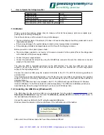 Preview for 10 page of piezosystemjena nano box USB Instruction Manual