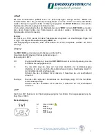 Preview for 9 page of piezosystemjena RCV 1000/3 Instruction Manual