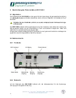 Preview for 10 page of piezosystemjena RCV 1000/3 Instruction Manual