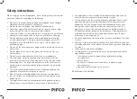 Предварительный просмотр 3 страницы Pifco 204707 Instruction Manual