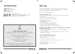 Preview for 5 page of Pifco 204707 Instruction Manual