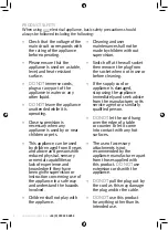 Preview for 4 page of Pifco BHFP52004 Instruction Manual