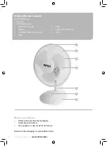 Предварительный просмотр 6 страницы Pifco BHFP52004 Instruction Manual