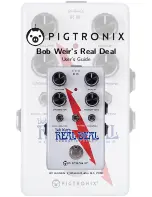 Preview for 1 page of pigtronix Bob Weir's Real Deal User Manual