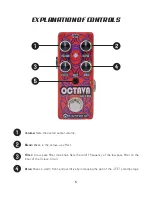 Preview for 4 page of pigtronix OCTAVA User Manual