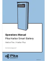 PIKA Harbor Flex SB10p Operation Manual предпросмотр