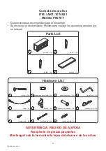 Предварительный просмотр 20 страницы Pike & Main 1074651 Assembly Instructions Manual