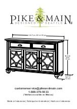 Preview for 10 page of Pike & Main 1288409 Aassembly Instructions