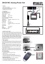 Preview for 1 page of PIKO 35028 Quick Start Manual