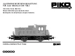 PIKO 52741 Instructions For Use Manual preview