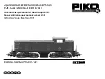 Preview for 1 page of PIKO D.141 Instructions For Use Manual