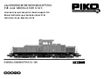 PIKO D.145 Instructions For Use Manual preview