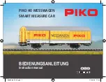 Preview for 1 page of PIKO H0 SmartMeasure Car Instruction Manual