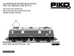 Предварительный просмотр 1 страницы PIKO Rh 1041 Instructions For Use Manual