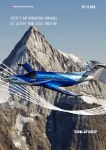 Pilatus PC-12 NGX Pilot'S Information Manual preview