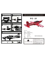 Предварительный просмотр 1 страницы Pilatus PC - 21 Instruction Manual