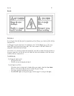 Preview for 31 page of Pillar UniFoiler 3000 Operator'S Manual