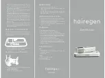 Preview for 1 page of Pilogics Hairegen User Manual