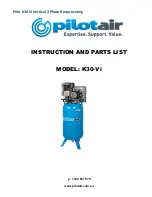 Pilot Air K30-Vi Instructions And Parts List preview