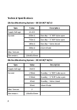 Preview for 5 page of Pilot Communications 2011112/716/12 Operation And Maintenance Manual