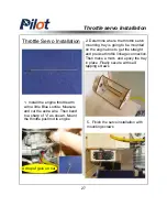 Preview for 28 page of Pilot Communications 30cc Assembly Manual