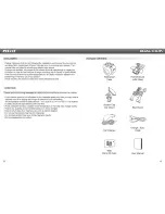 Preview for 4 page of Pilot Communications CL-3016 Dual Cam User Manual